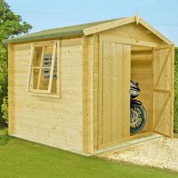 Bradley x Log Cabin Shed