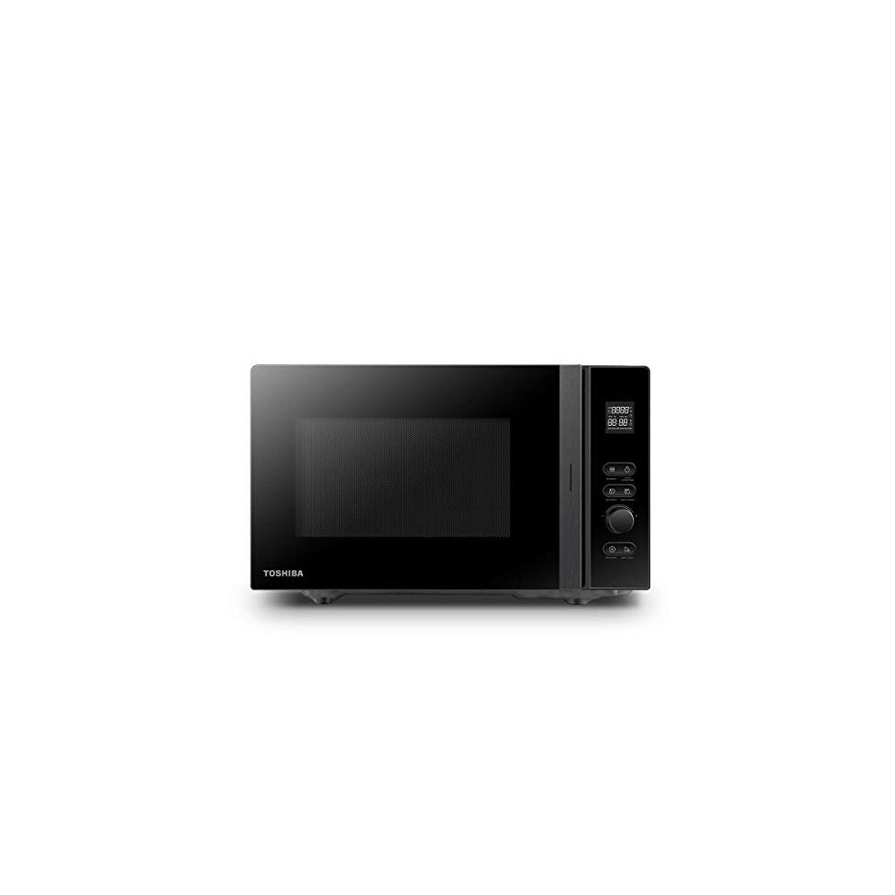 Toshiba Toshiba 800w 20L Microwave Oven with 12 Cooking Presets, Upgraded Easy-Clean Enamel Cavity, Weight/Time Defrost, and Turntable with Position Memory