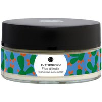 Tuttotondo Fico d'India Body Butter, 200g jar with cactus design and black lid.