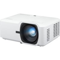 White Viewsonic VS 6000LM WXGA laser projector with large lens and vented sides