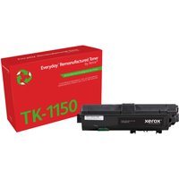 Red Xerox toner-kit box with green recycling symbol, black toner cartridge labeled "Xerox" for Kyocera M 213.