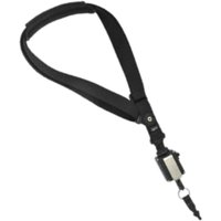 Black Zebra SG-MC33-LNYDB-01 lanyard with adjustable strap and clip for barcode reader attachment.