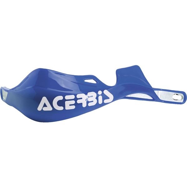 Blue Acerbis Rally Pro Hand Guard made of durable plastic, featuring a sleek design with the "ACERBIS" logo prominently displayed in white.