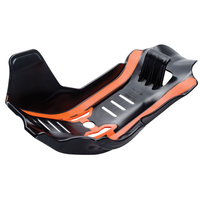 Acerbis Acerbis Enduro Style Black/Orange Skid Plate (2449420001)