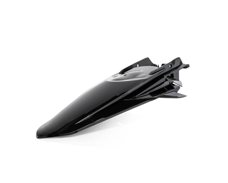 Black Acerbis rear fender designed for KTM EXC 150/250/350 TPI & EXC-F & XC-W TPI models from 2020-2023, featuring a sleek, aerodynamic shape and durable plastic material.