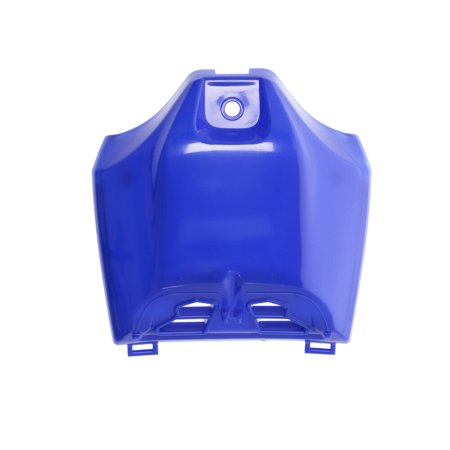 Acerbis Vented Air Box Cover in vibrant blue, designed for Yamaha YZF250 (2019-2023) and YZF450 (2018-2022), featuring a smooth plastic finish and ventilation openings.