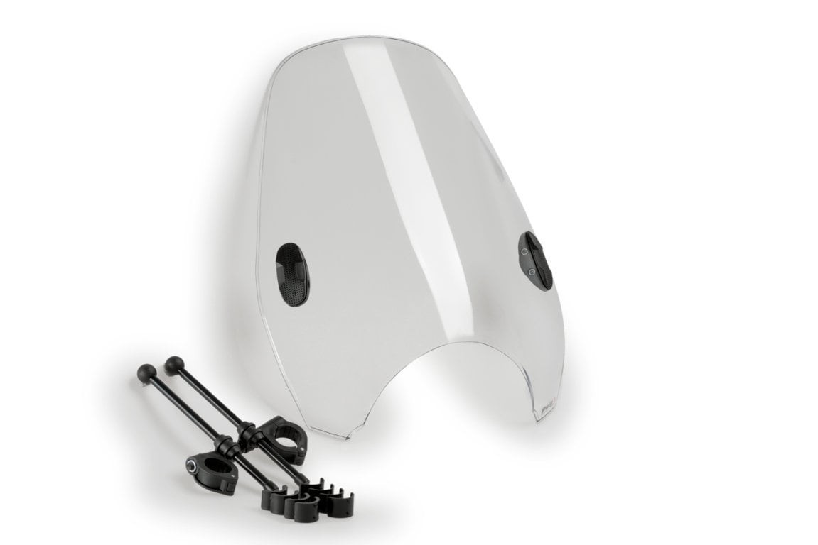 Puig 0336W - Puig Custom II Screen for Suzuki 125 XT 1999-2000 - Clear
