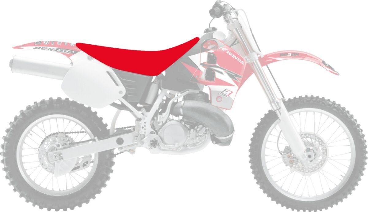 1130G/01 - Blackbird Pyramid Seat Cover - Honda CR 125/250 1990-92, CR500 1991-2001 - Red - image 2