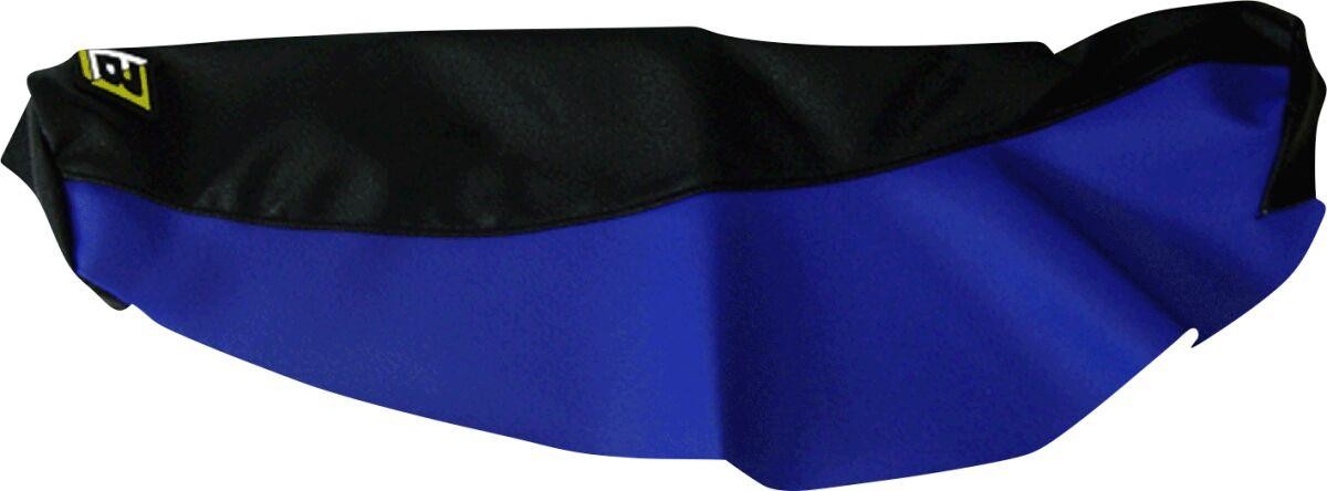 Blackbird seat cover in black and blue, designed for Yamaha XT 660 R (2004-2016), featuring a durable material and a snug fit for enhanced comfort and protection.