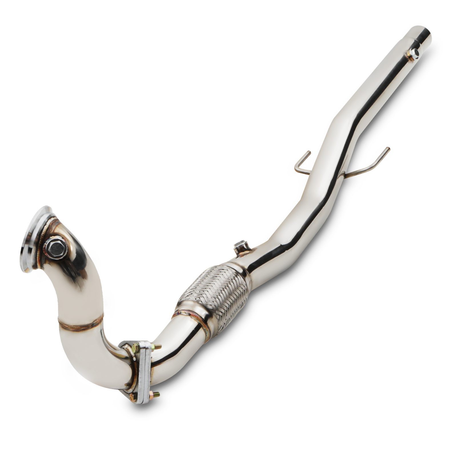 2.5" Exhaust Decat Downpipe And Pre Cat Pipe - Vauxhall Corsa E 1.6 Turbo VXR 15+ - image 2