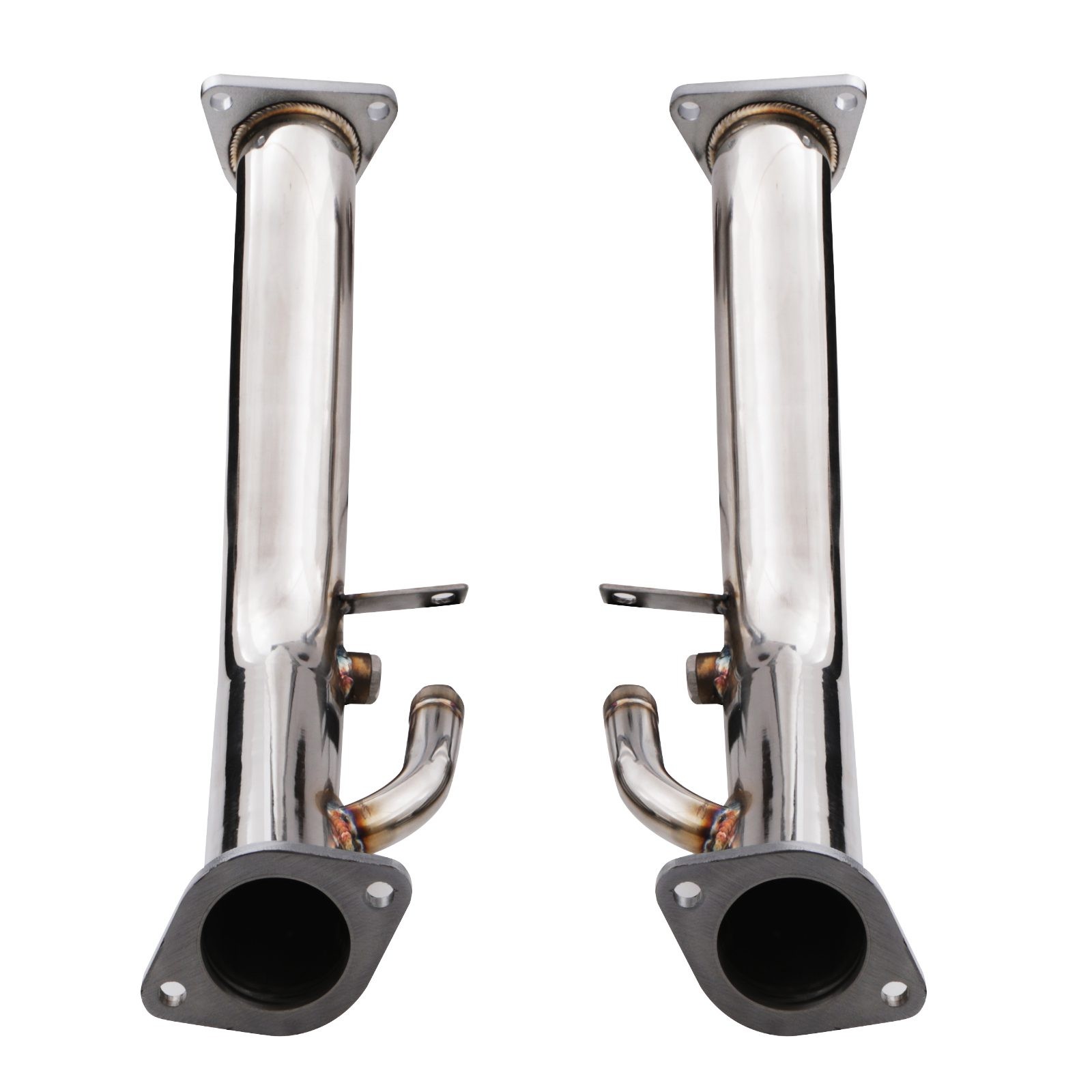 2.5" Exhaust Decat Pipes - Nissan 370Z 3.7 Z34 09+ - image 2