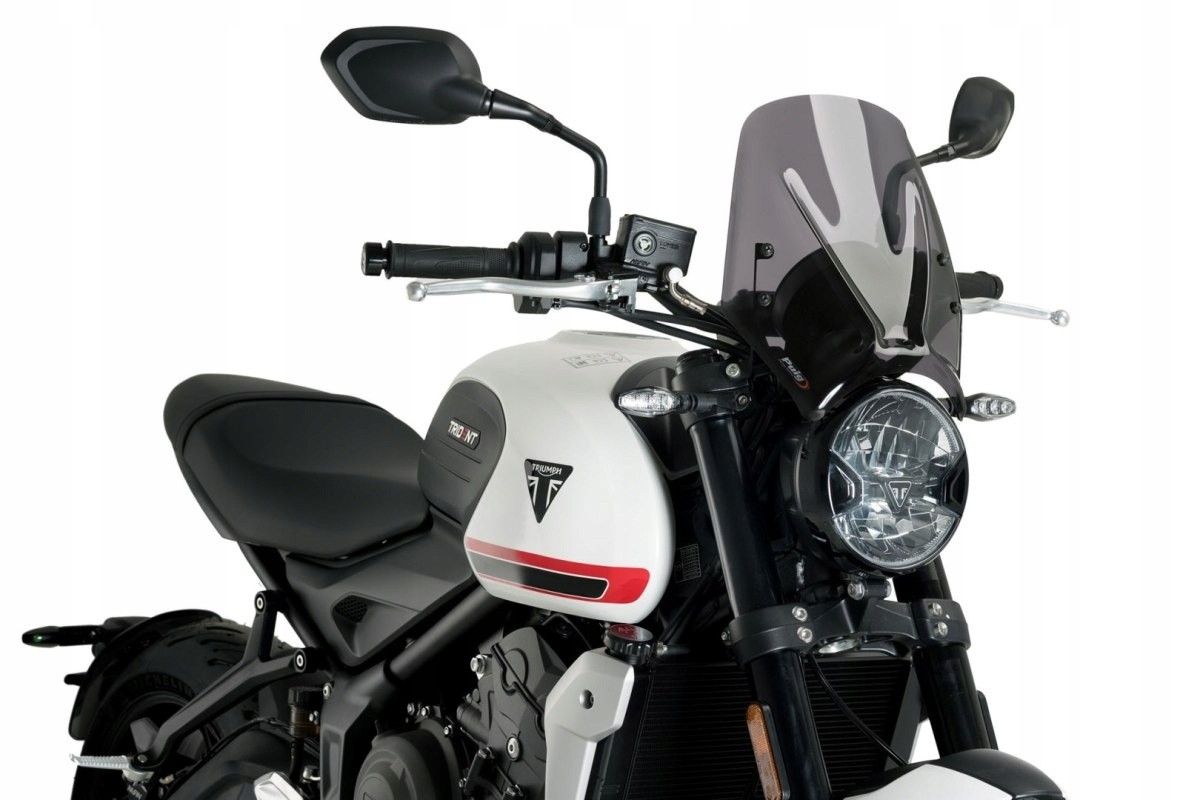 Puig 20638F - Puig New Generation Sport Screen for Triumph Trident 660 2021-2025 - Dark Smoke