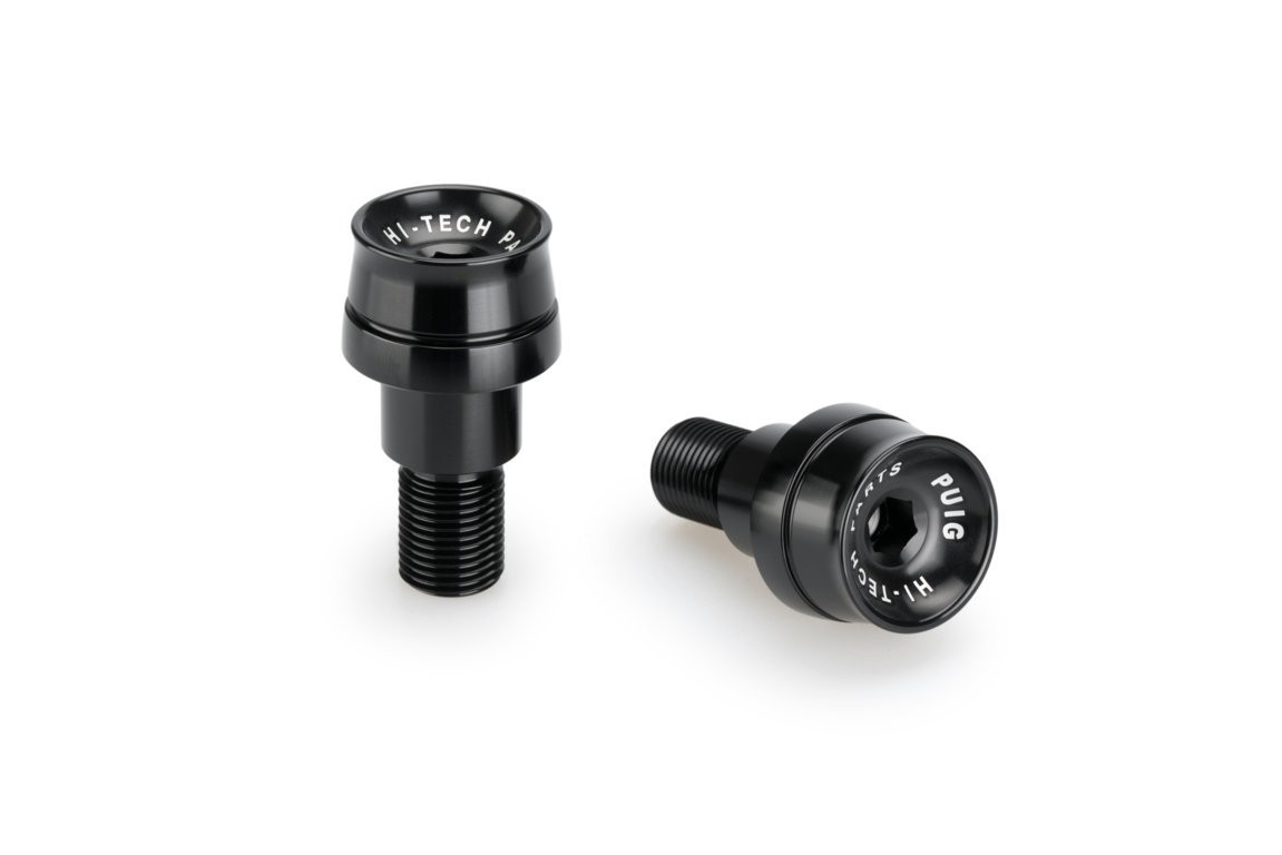 Puig 21024N - Puig Speed Bar Ends for Yamaha FZ1 Fazer 2006-2015 - Black