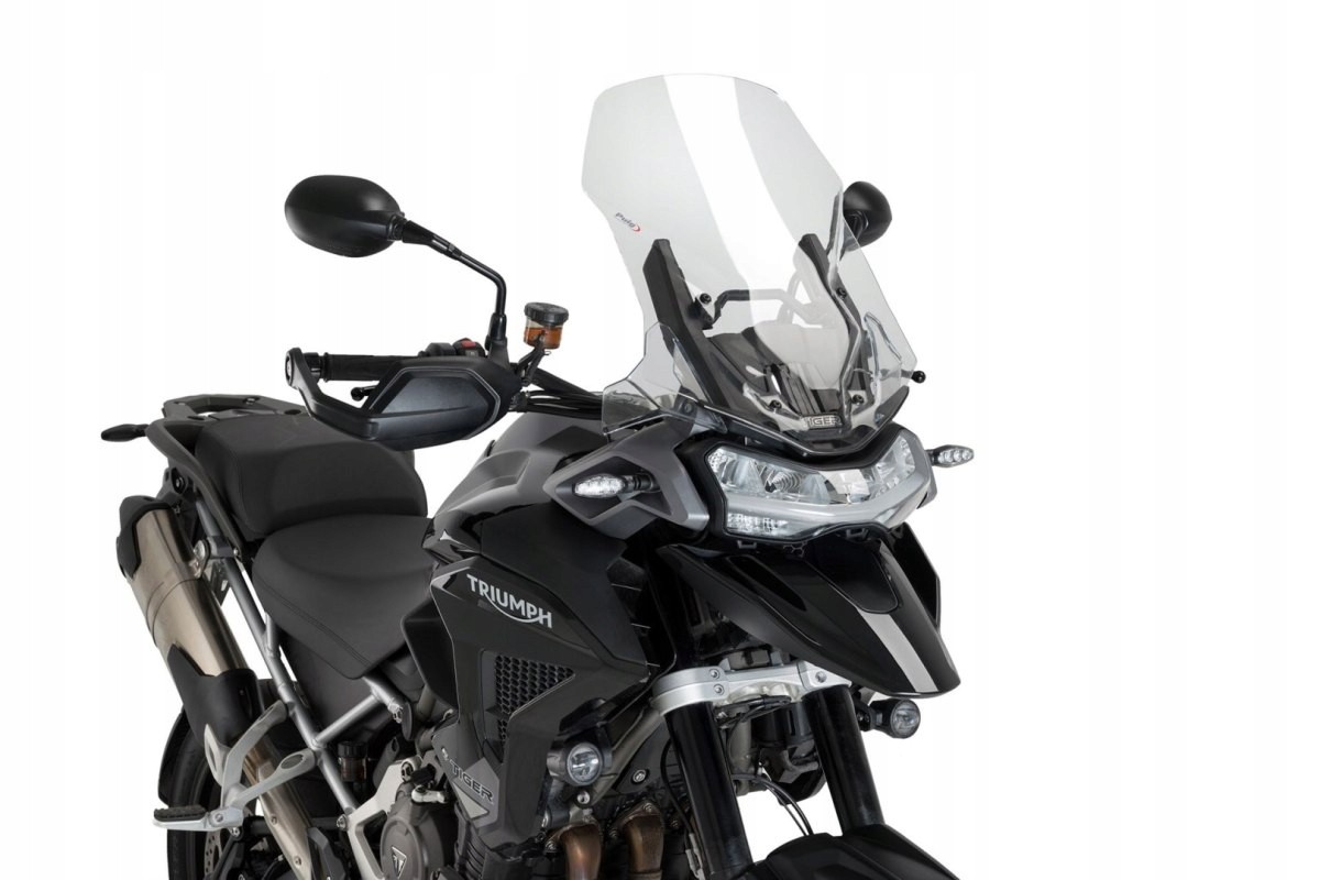 Puig Puig Touring Screen to Suit Triumph Tiger 1200 Models (2022 - Onwards) - Clear