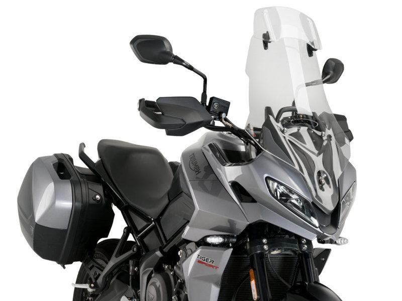 21403W - Puig Touring Screen With Extender For Triumph Tiger 660 Sport 2022-2025 - Clear - image 2