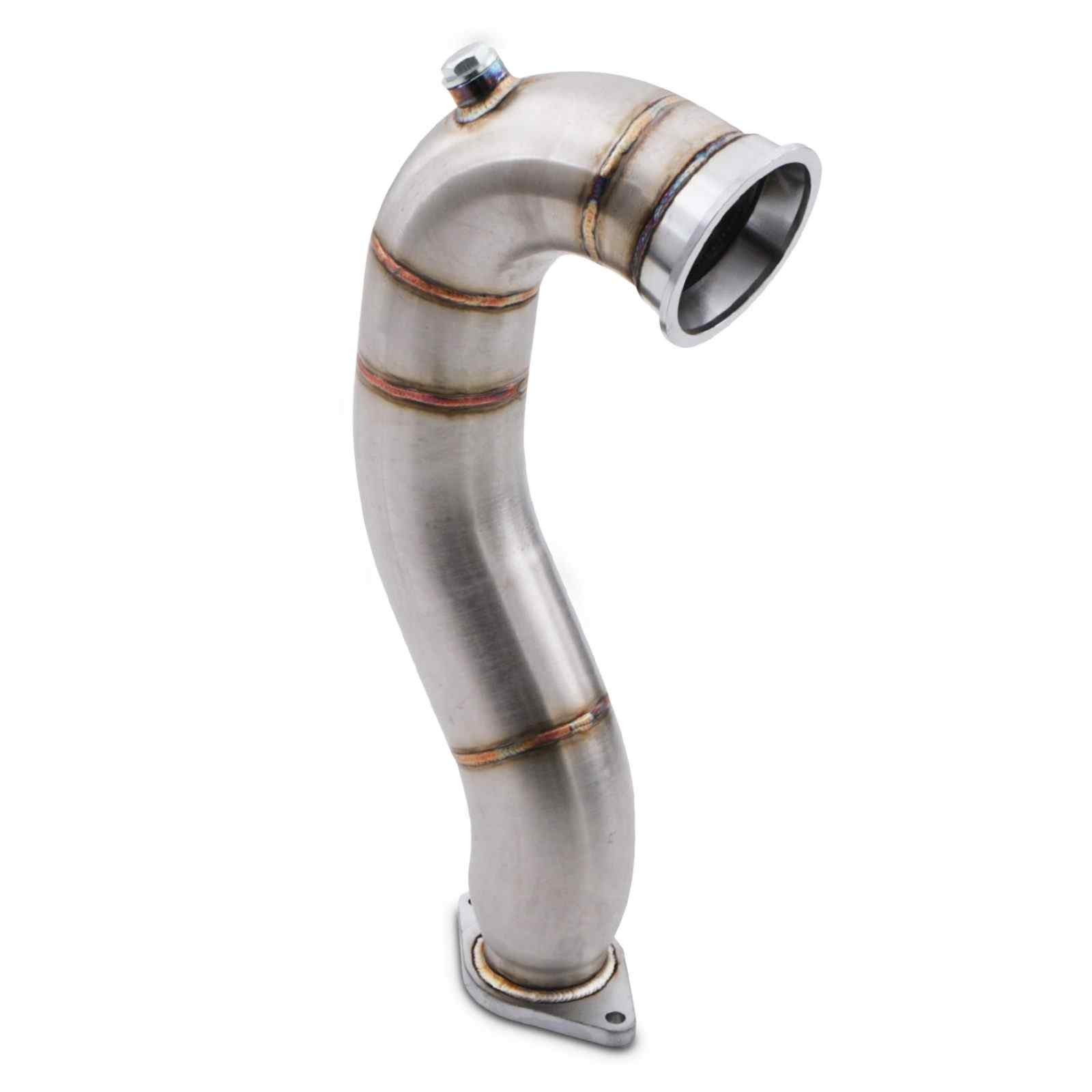 3" Exhaust Decat Downpipe - Fiat 500 595 695 1.4 Abarth 08-18 (Garrett Turbo) - image 2