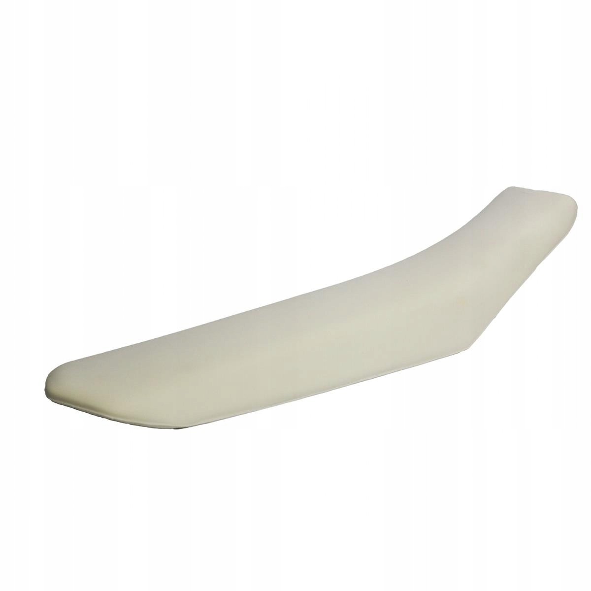 Blackbird 4214S seat foam in white, designed for Yamaha YZ125 models from 2022 to 2025, featuring a sleek, contoured shape for comfort and performance.