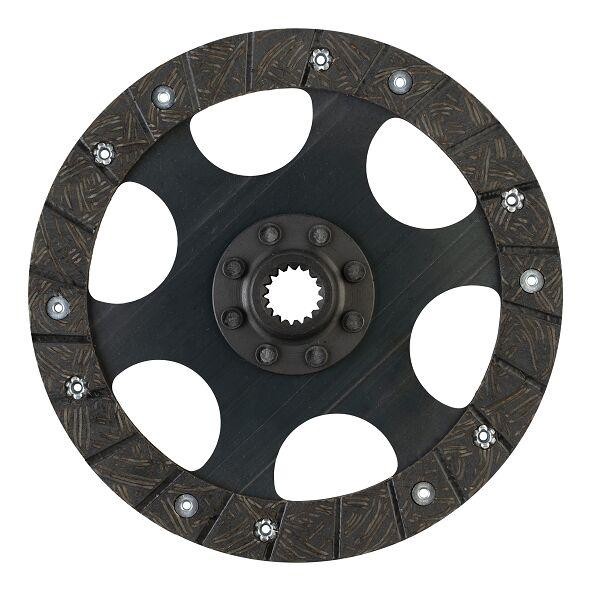 Black SBS Standard Single Dry Clutch Plate featuring a circular design with cutouts, textured surface, and metal fasteners, compatible with BMW R 1200 GS models from 2004 to 2013.