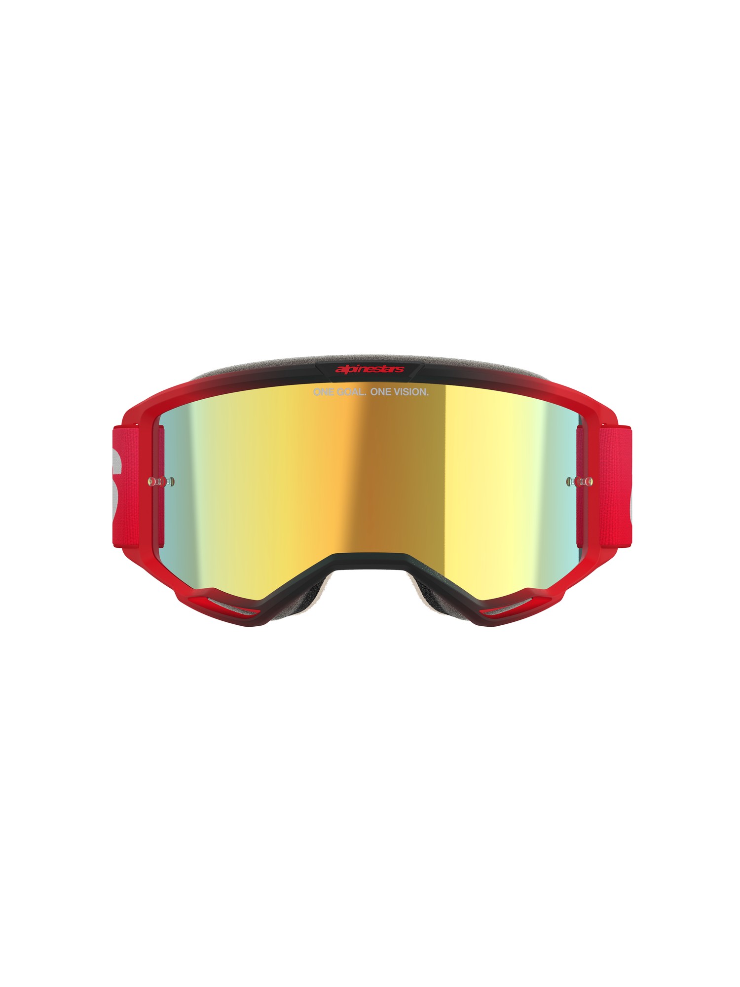 5102125-3115 - Alpinestars Vision 5 Blaze Goggles - Red - image 3