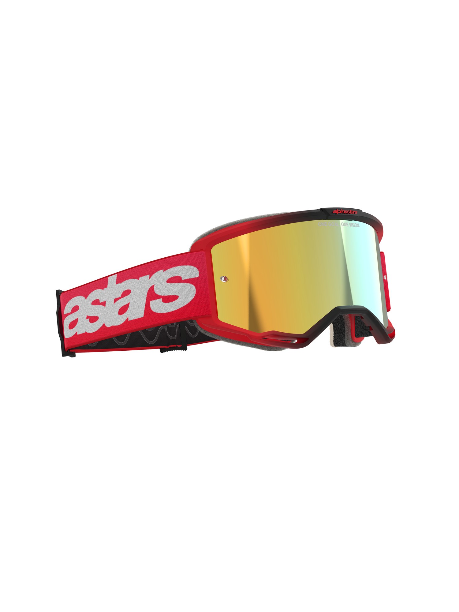5102125-3115 - Alpinestars Vision 5 Blaze Goggles - Red - image 4
