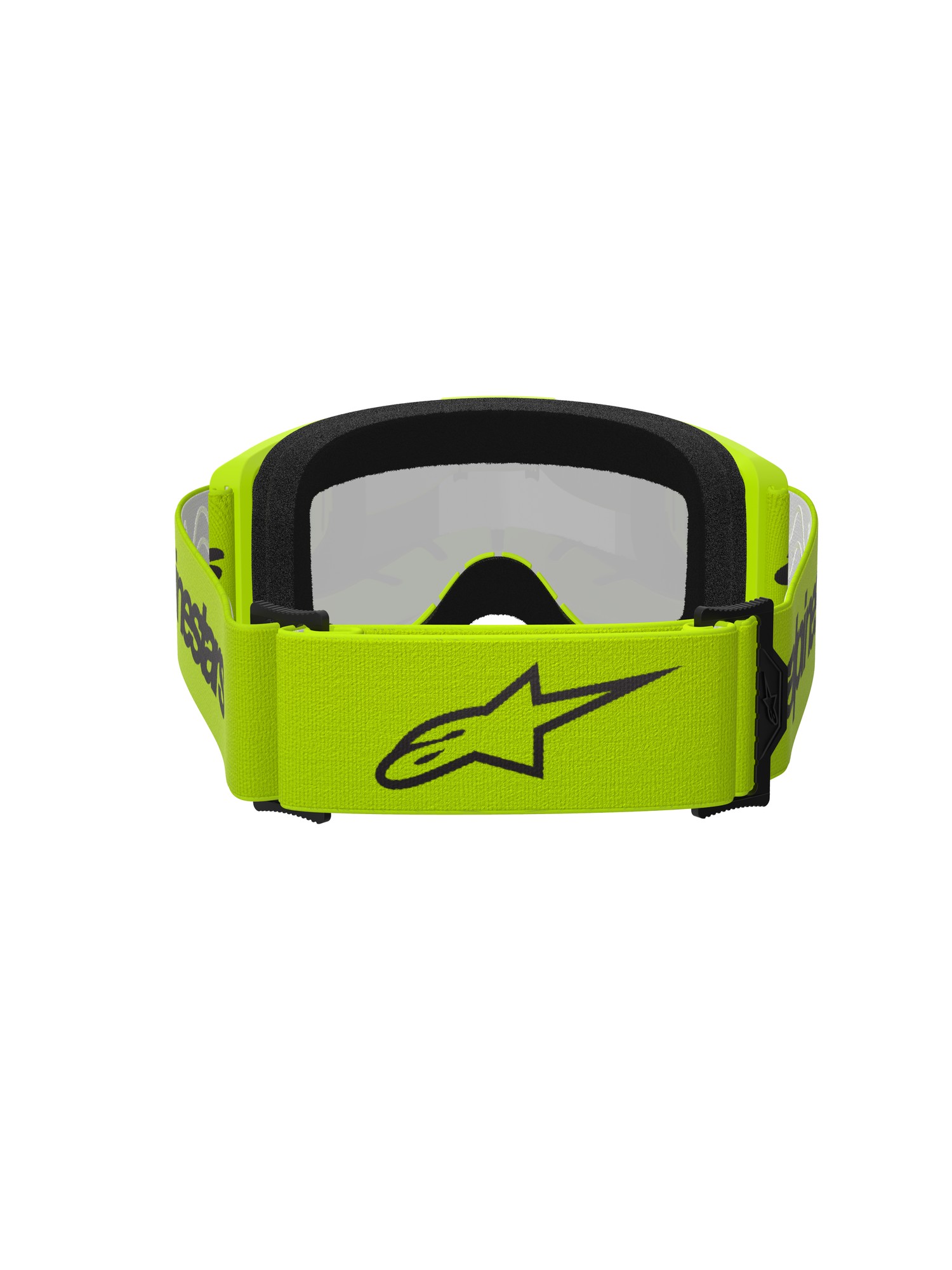 5103225-5299 - Alpinestars Vision 3 Wordmark Goggles - Yellow Fluo - image 5