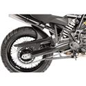 Puig Hugger for Honda CB500 F (2013-2018) in matte black, featuring a sleek design that protects the rear wheel and enhances the bike's aesthetics.