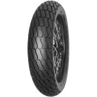 Mitas Flat Track rear tire, 140/80-19 size, features a super soft compound with a distinctive tread pattern, designed for optimal grip on flat track surfaces.