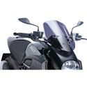 Light smoke touring screen for Kawasaki Vulcan 650 S (2015-2025) by Puig, featuring a sleek design and durable material, enhancing wind protection and rider comfort.