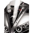 Dark smoke Puig Touring Screen designed for Honda NC750 X (2016-2020), featuring a sleek aerodynamic shape and durable material for enhanced wind protection.