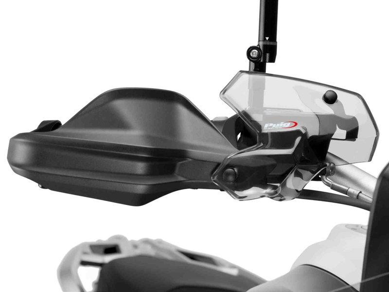 9397F - Puig Handlebar Deflectors For BMW R1200 GS 2013-2018 - Dark Smoke - image 2