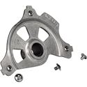 Acerbis New X-Brake/Vented Mounting Kit in metallic silver, featuring a circular design with multiple spokes and includes screws for installation.