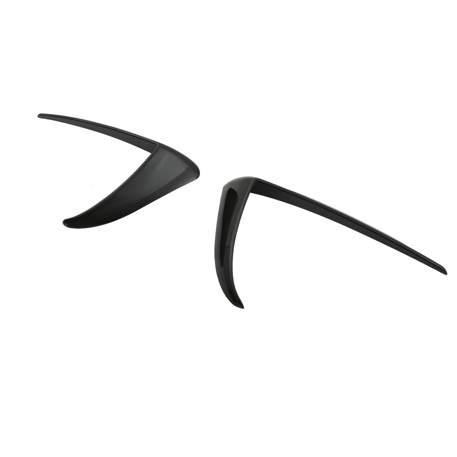 Aero Style Front Fog Light Surround Gloss Black - Tesla Model 3 17-22 - image 2
