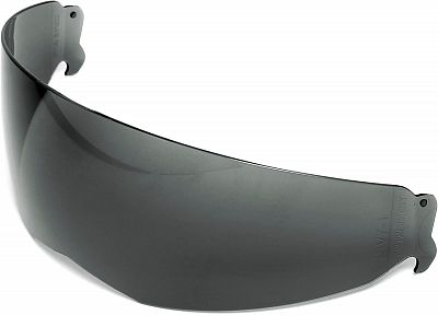 65%-tinted sun shield for AGV helmets, featuring a sleek, dark gray finish and a curved design, suitable for sizes XL-XXL.