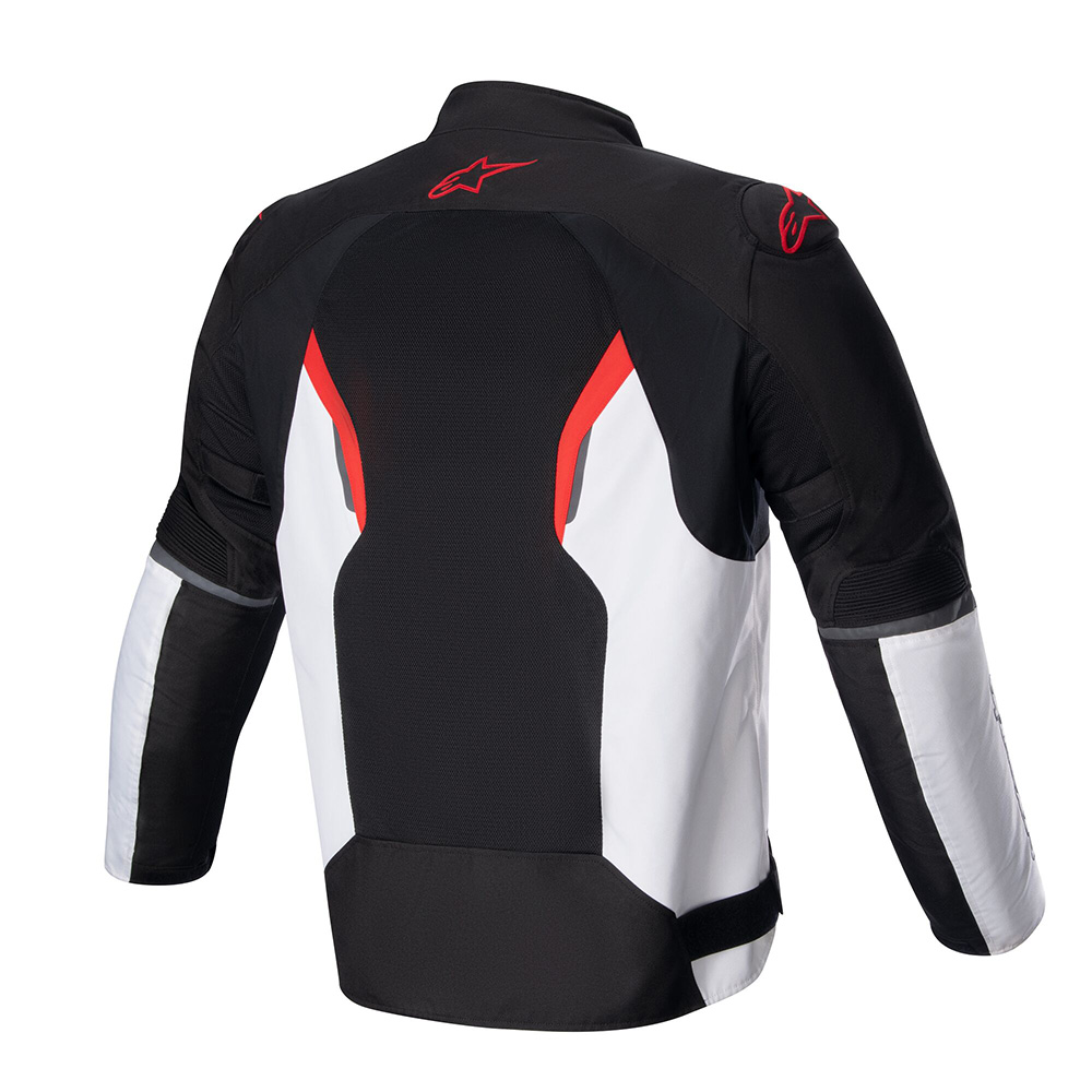 Alpinestars AST V2 Air Leather Motorcycle Jacket - Small - Black / White / Bright Red, Black/red/white - image 2