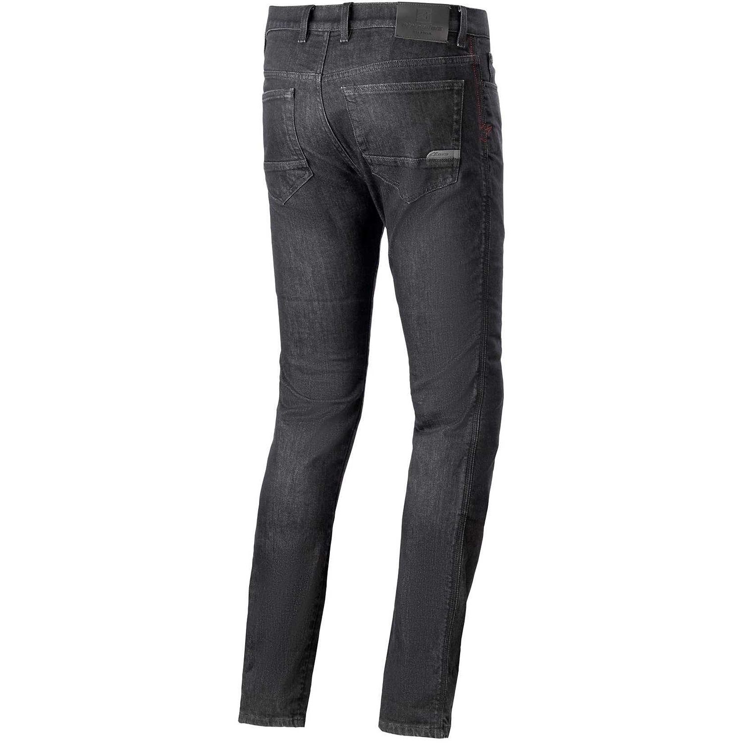Alpinestars Cerium Tech Denim Motorcycle Jeans - 31, Black - image 2