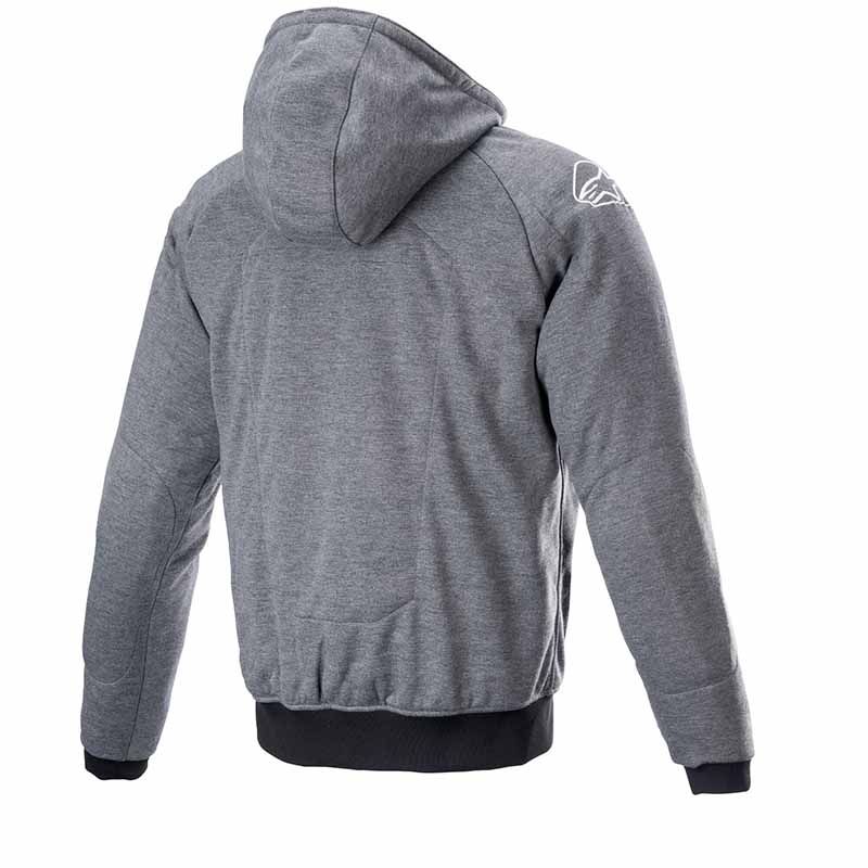 Alpinestars Chrome Ignition Motorcycle Hoodie - Melange / Dark Grey / White, 3XL, Black/grey/white - image 2