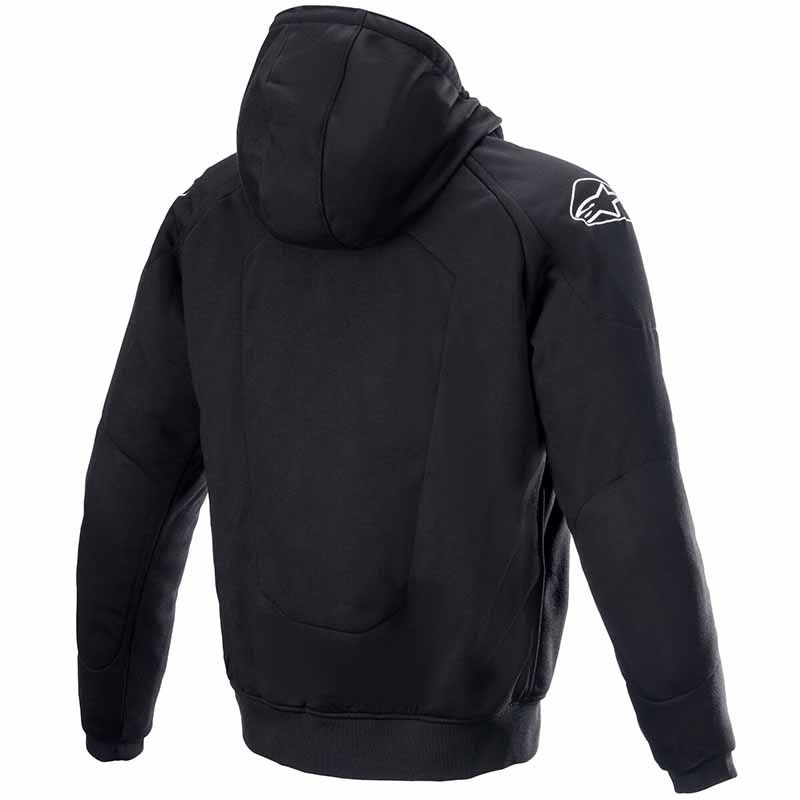 Alpinestars Chrome Ignition Motorcycle Hoodie - X-Large - Black / Fluro Red, Black/red - image 2