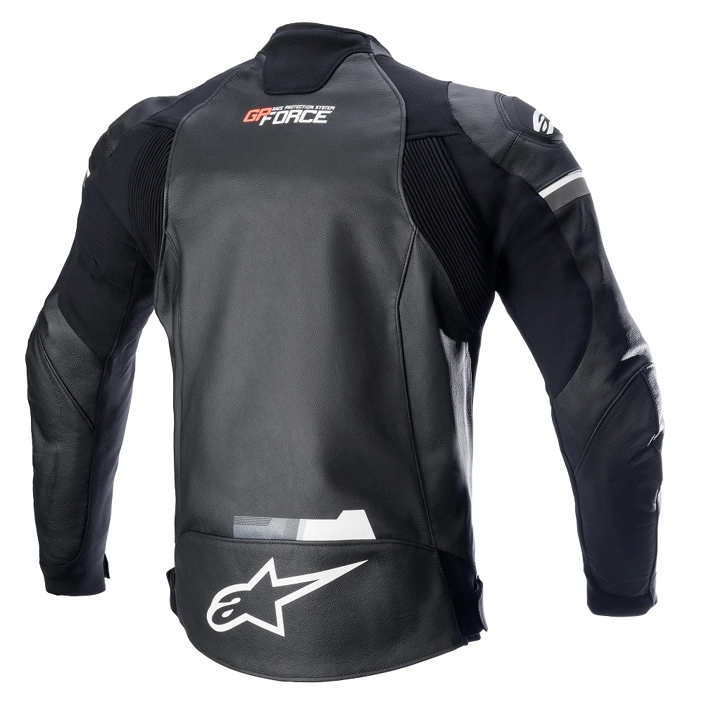 Alpinestars GP Force Leather Motorcycle Jacket - 46 - Black, Black - image 2