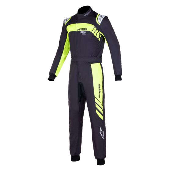 alpinestars Alpinestars KMX-9 V3 / KMX-9 V3 S Graphic Kart Suit - Size: 56, Colour: Graphic 3 - Black / Fluro Yellow