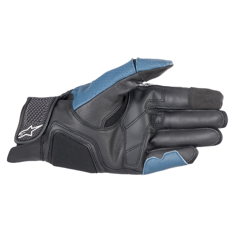 Alpinestars Morph Sport Textile Motorcycle Gloves - Small - Black / Blue Sodalite, Black/blue - image 2
