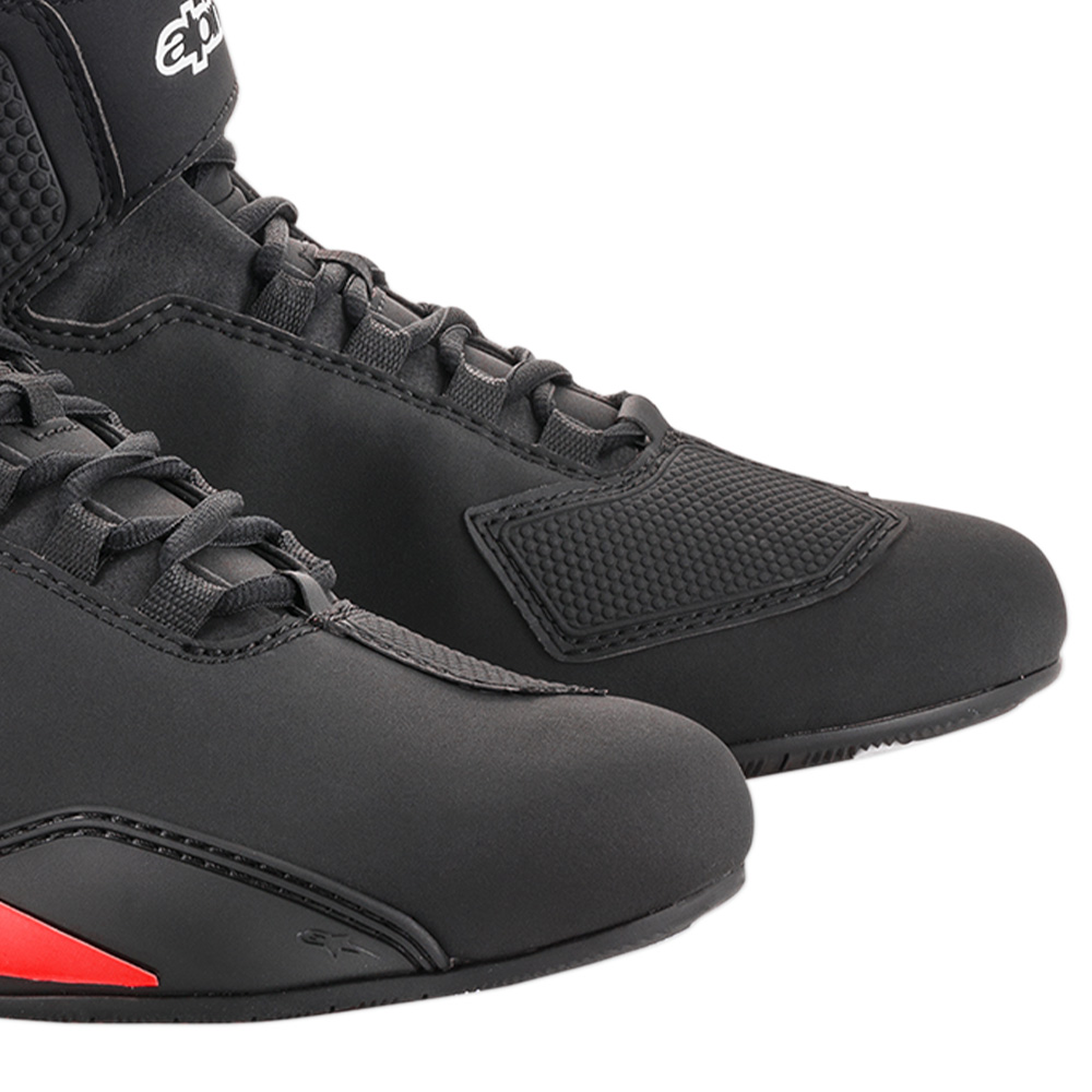Alpinestars Sektor Motorcycle Shoe - UK 9.5 / Eur 43 - Black / White / Fluro Red, Black/red/white - image 2