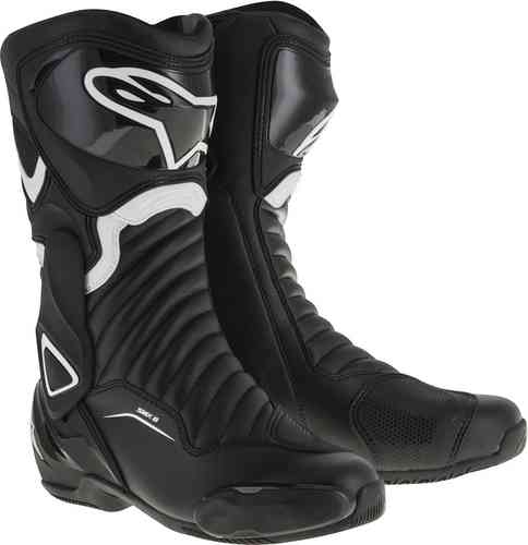 alpinestars Alpinestars SMX-6 V2 CE Motorcycle Boots 42 Black White (UK 8)