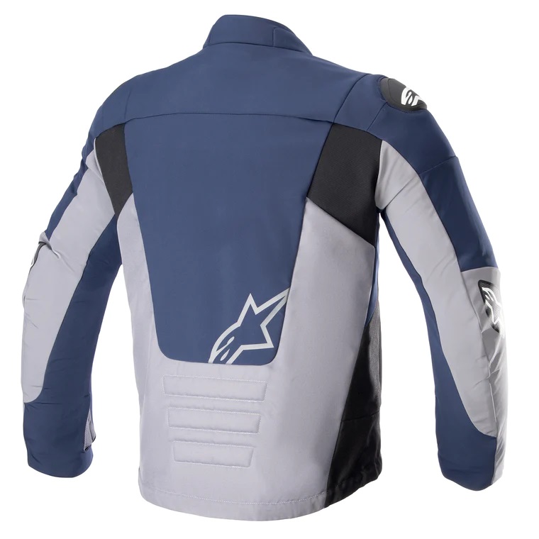 Alpinestars SMX Waterproof Textile Motorcycle Jacket - Night Navy / Dark Grey, M, Blue/grey - image 2