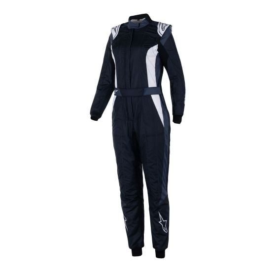alpinestars Alpinestars Stella GP Pro Comp V2 Womens Race Suit - Colour: Black / Asphalt / White, Size: 42