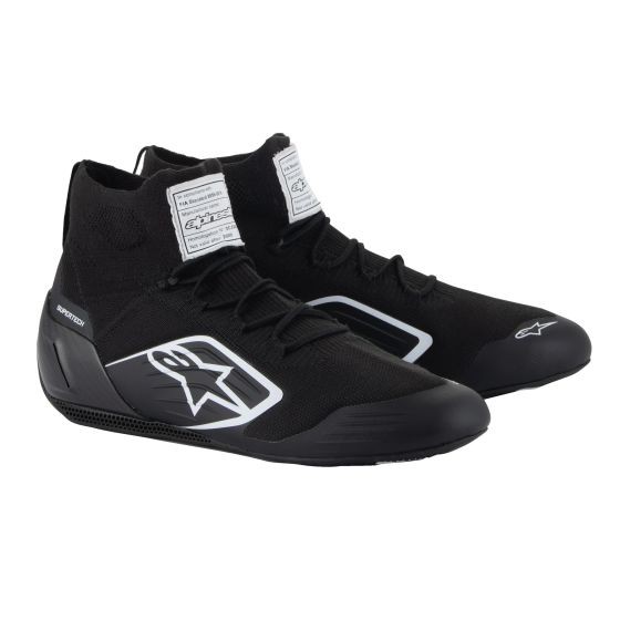 alpinestars Alpinestars Supertech Race Boots - Colour: Black, Size: UK 8.5 / Eur 42.5