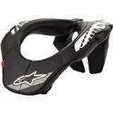 alpinestars Alpinestars Youth, Neck Brace Kids , Color: Black/White , Size: One Size