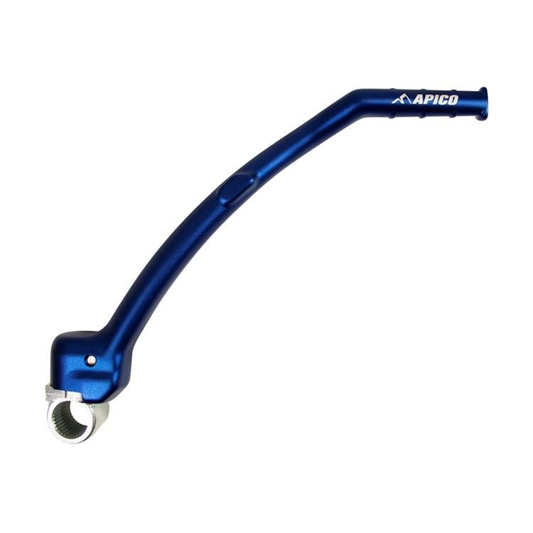 Blue aluminum kick start lever for Yamaha YZF250 (2010-2018) and WRF250 (2015-2019), featuring a sleek design and a textured grip for enhanced performance.