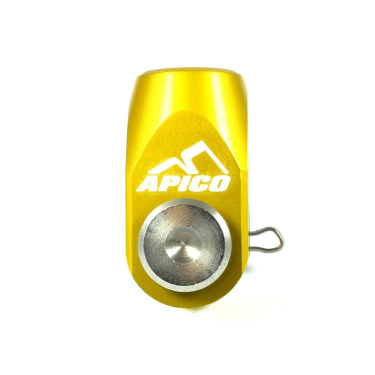 Apico Apico Rear Brake Clevis - Kawasaki KX 80/85 1998-2024, KX125 2003-08, KX250 2003-04 - Gold