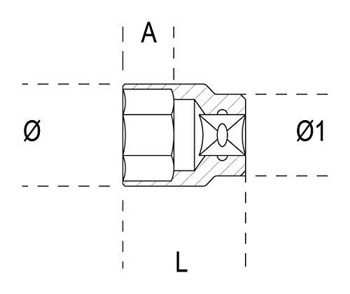 Set of 13 Beta 1/2 in drive 6-point hand sockets on a rail, featuring a metallic finish with sizes ranging from 10mm to 12mm, designed for durability and precision.