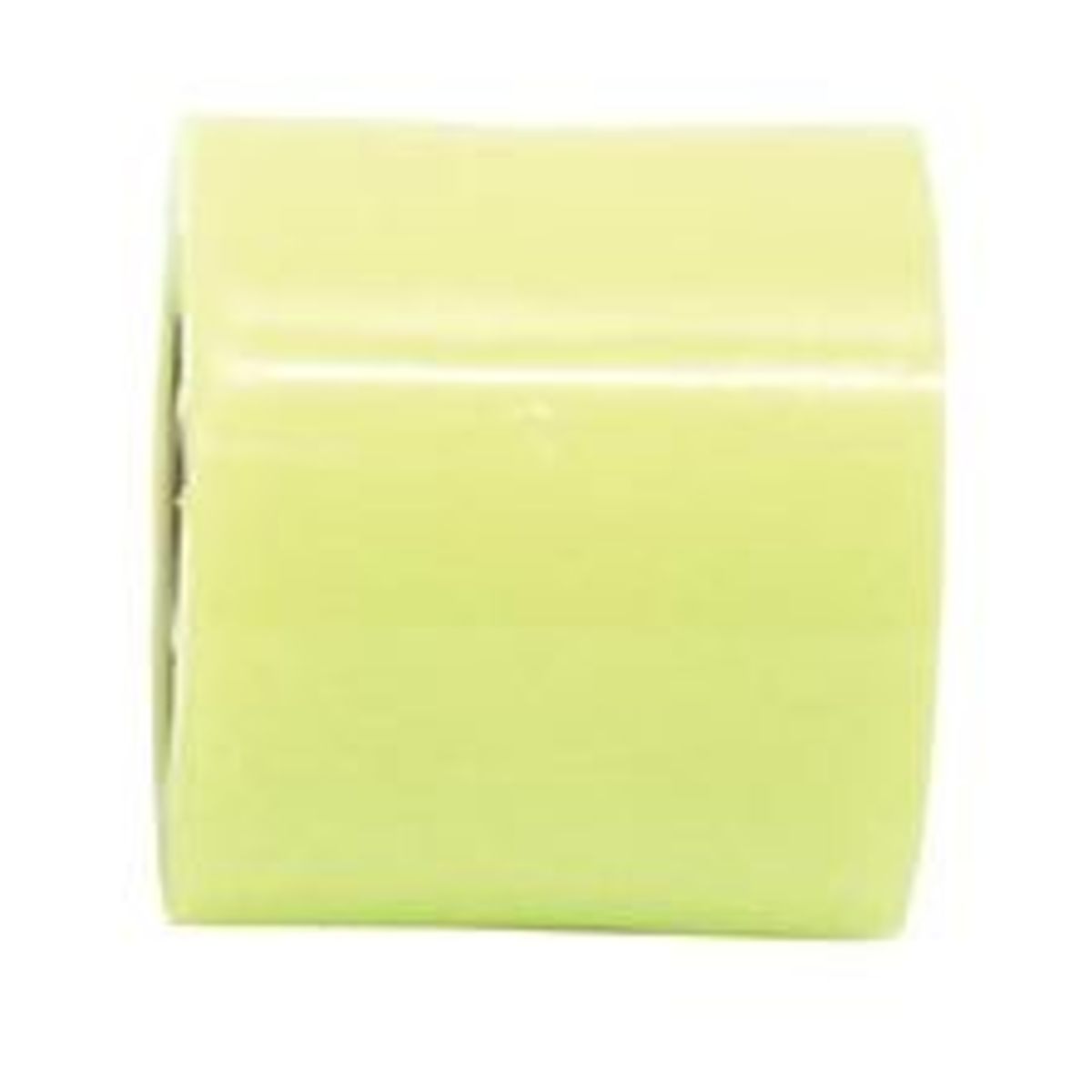 Yellow 32mm chain roller made of durable material, featuring a smooth, glossy finish ideal for bike maintenance and performance enhancement.